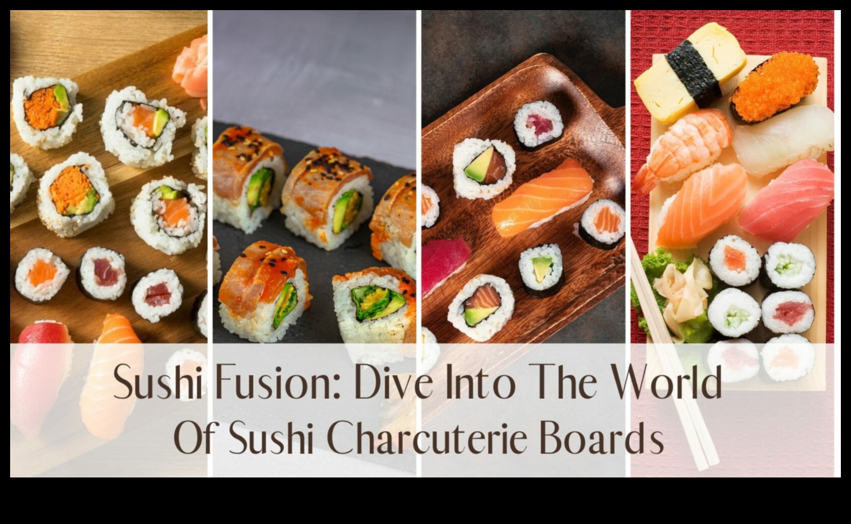 Suši Soiree: Eleganti japāņu ruļļi tiek prezentēti jūsu virtuvē