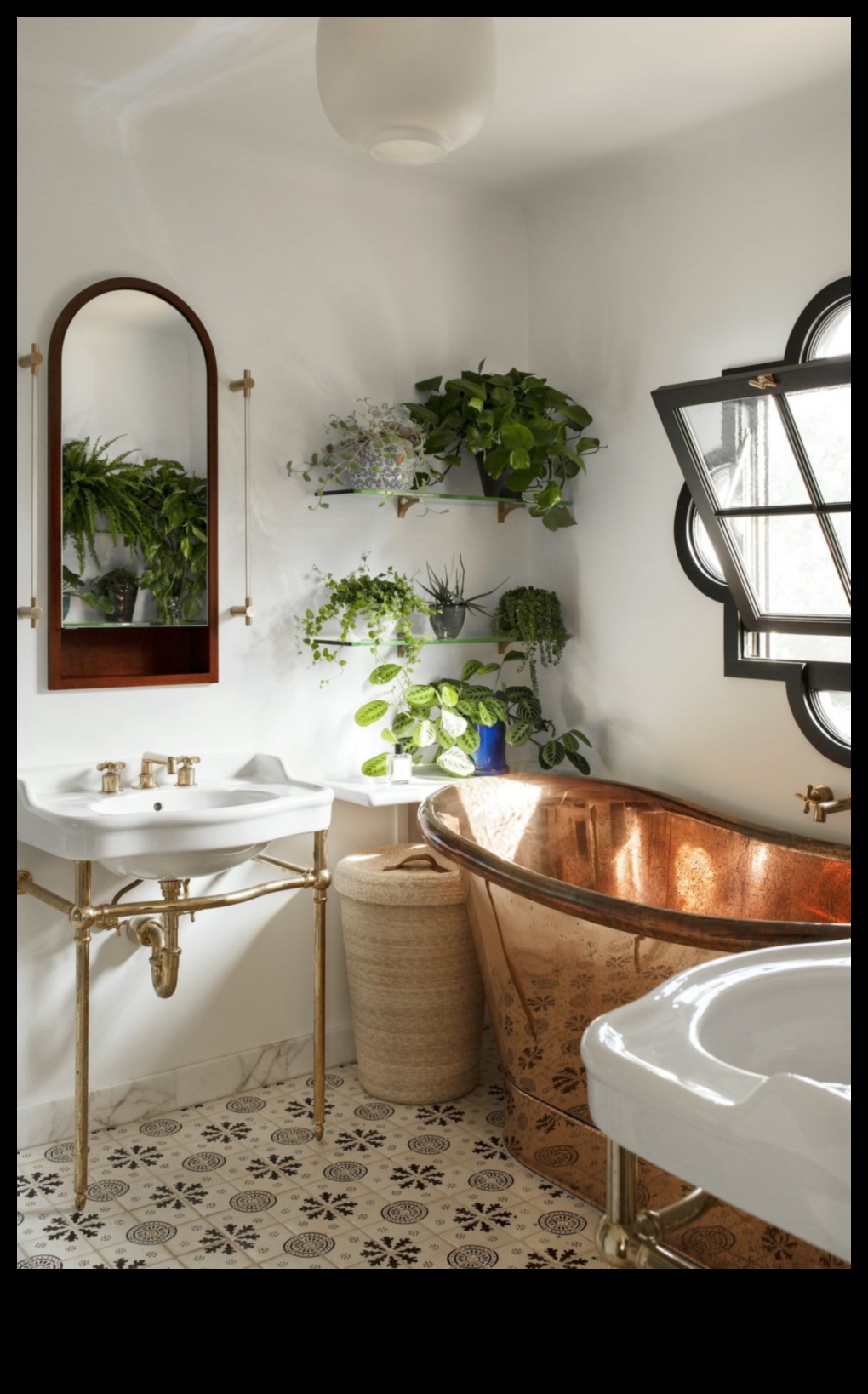 Lauku mājas stila vannas istabas dekoru idejas