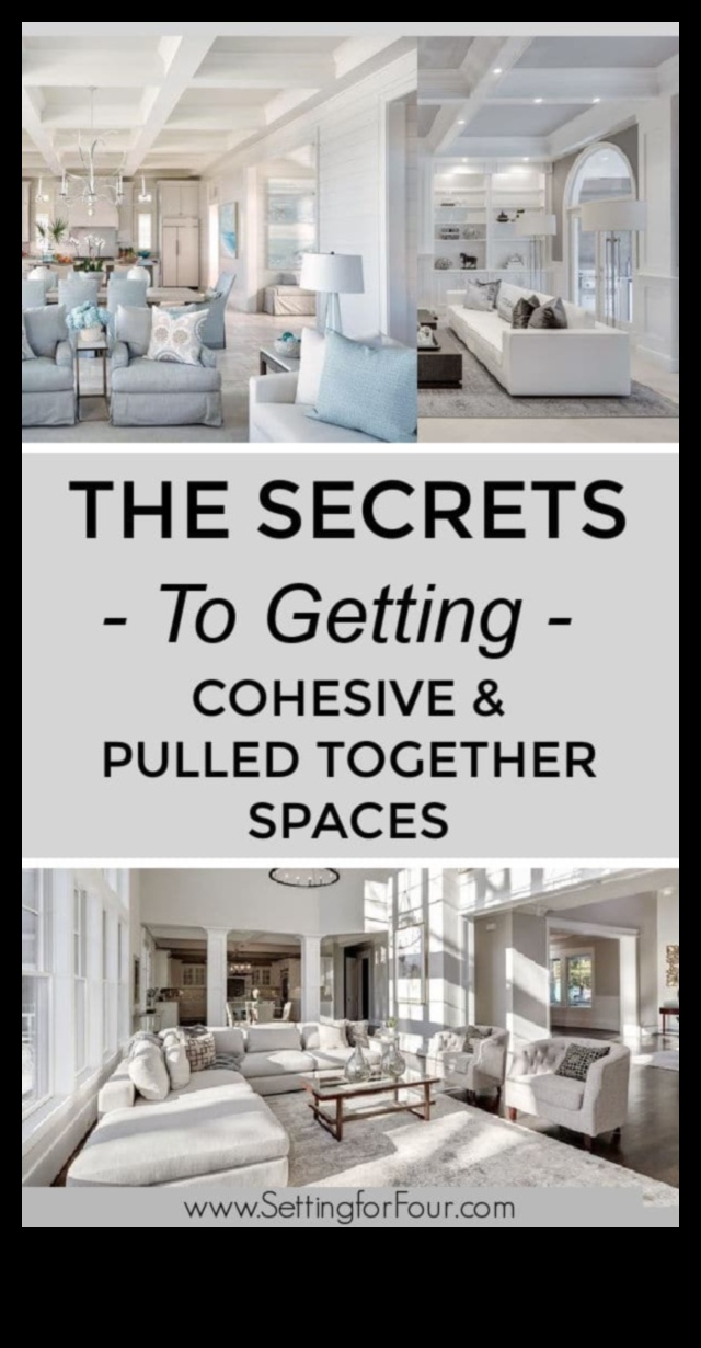 Kādi ir galvenie dekorēšanas jēdzieni vienotam izskatam?