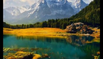 Spilgti sapņi: fantastiska un krāsaina skaistuma izpēte ainavu attēlos