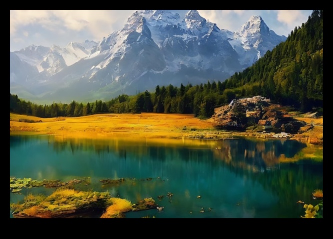 Spilgti sapņi: fantastiska un krāsaina skaistuma izpēte ainavu attēlos