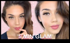Glam on the Go: iegūstiet krāšņu izskatu dažu minūšu laikā