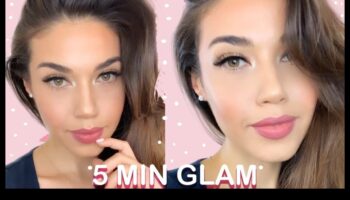Glam on the Go: iegūstiet krāšņu izskatu dažu minūšu laikā