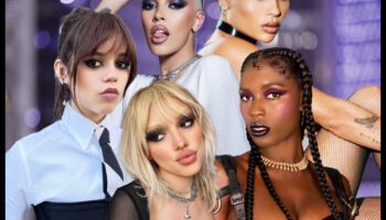 Glam Meets Grunge: nervozi pavērsieni klasiskā ballīšu grima stilā