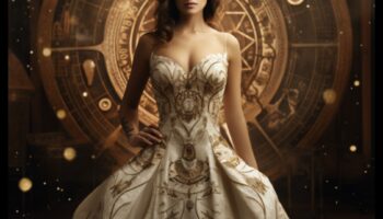 Putojošā elegance: apžilbināt zelta krāsā